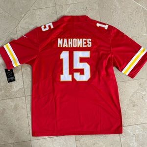 Kansas City Chiefs Patrick Mahomes football jersey